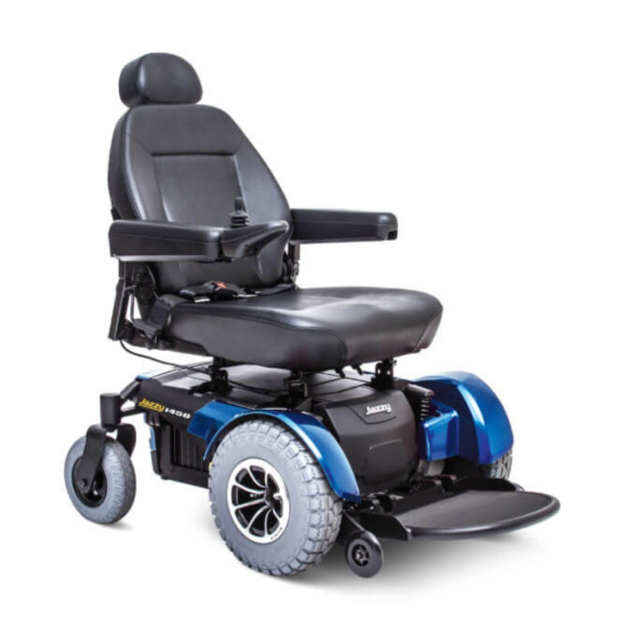 Quantum Jazzy 1450 Heavy Duty Power Wheelchair 600 lbs